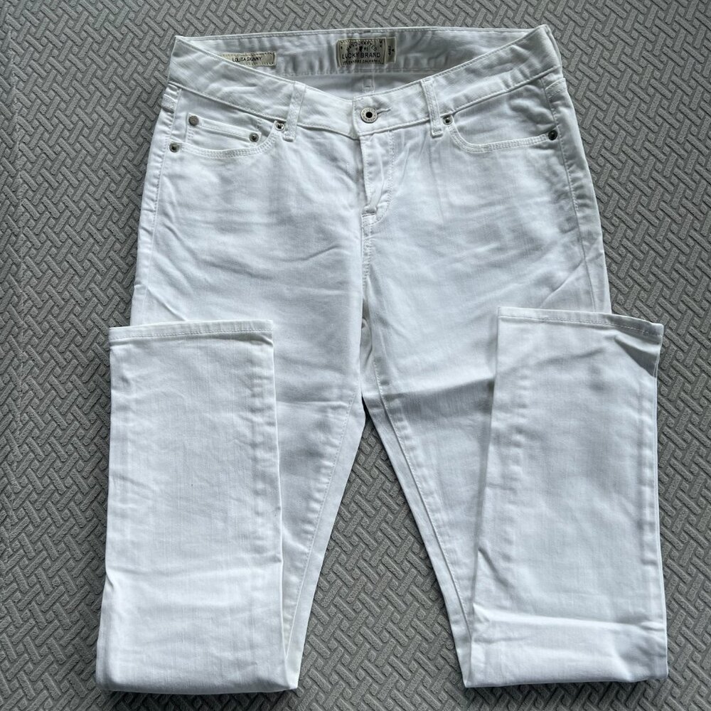 Lucky Brand Lolita Skinny White Jeans